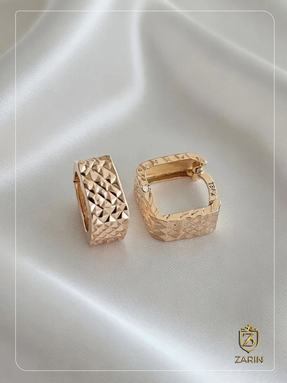 گوشواره مربع